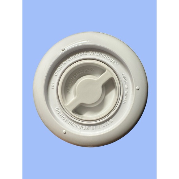 Vintage Corning Shadow Iris Thermique 1 Qt Carafe & Lid Plastic/Metal Coffee Tea - Picture 8 of 10